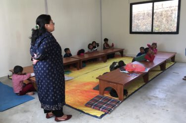 Schoolkinderen blijven de spil van Diyo Nepal