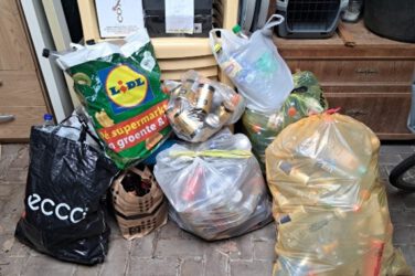 Statiegeldinzameling voor Nepal