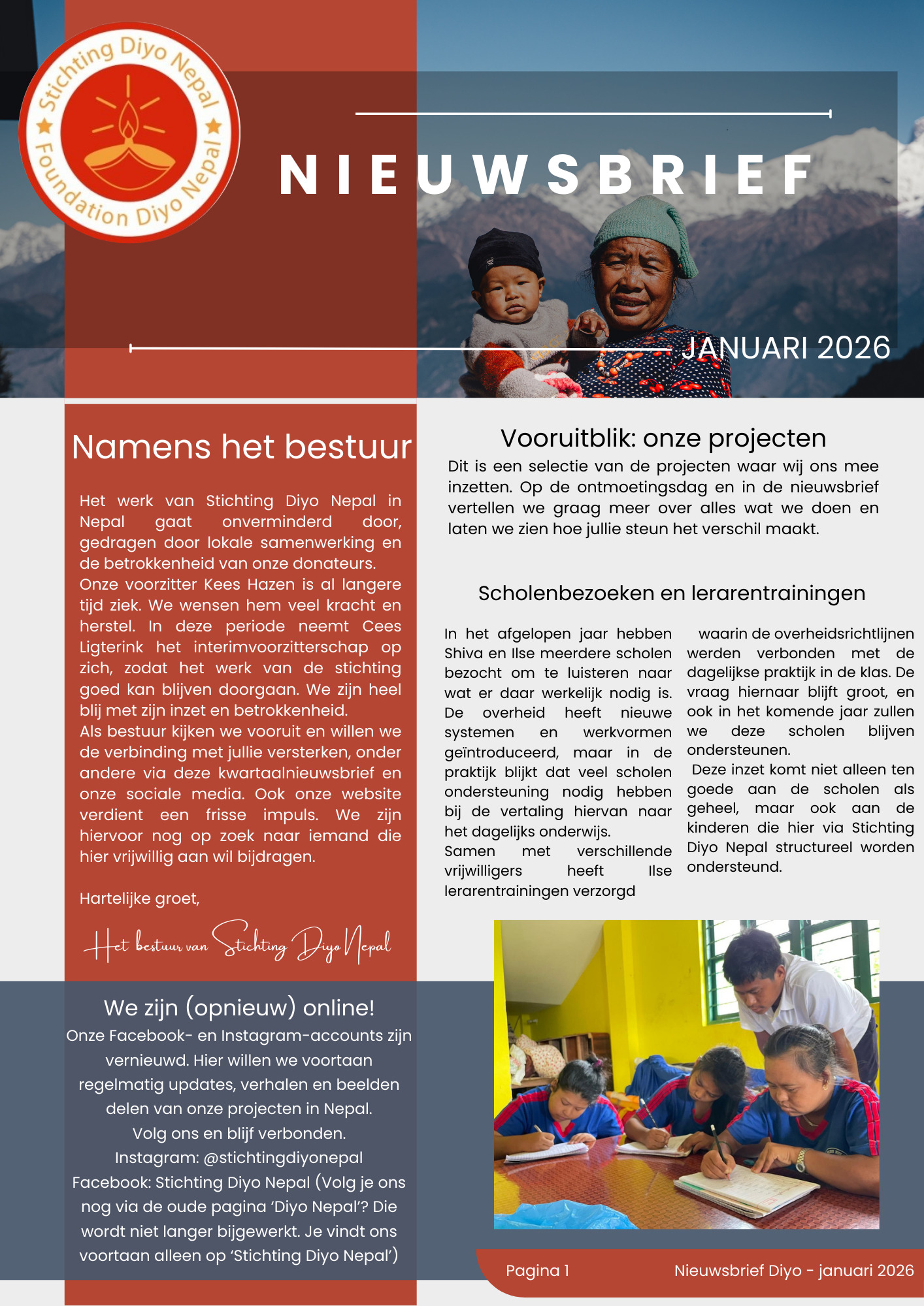 NIEUWSBRIEF JANUARI 2026
