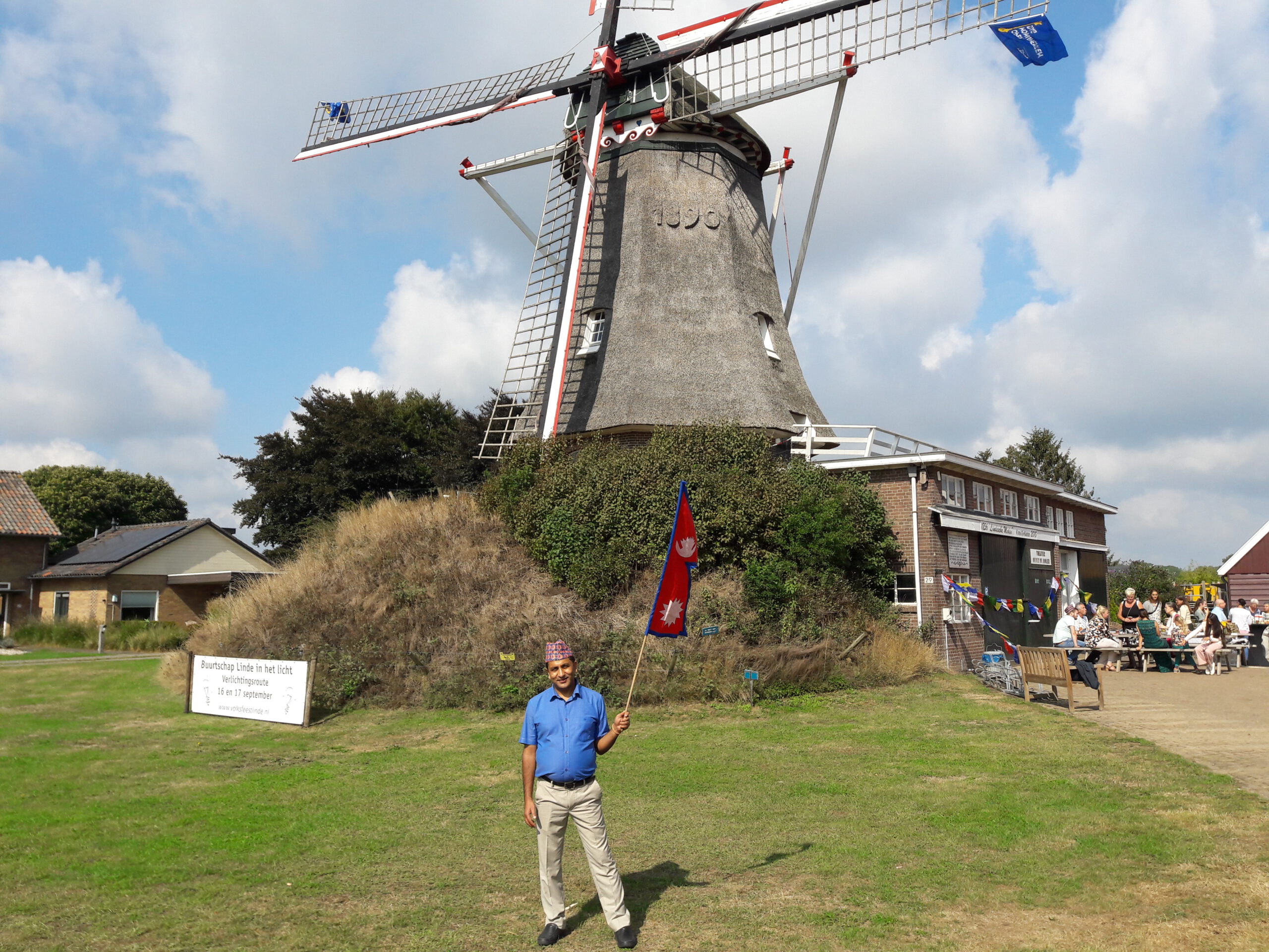 Uitnodiging Nepal Ontmoetingsdag zondag 10 mei 2026 Lindesche Molen Vorden